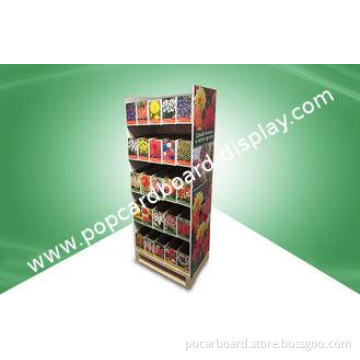 Strong Five - shelf POS Cardboard Displays Floor Display Fo
